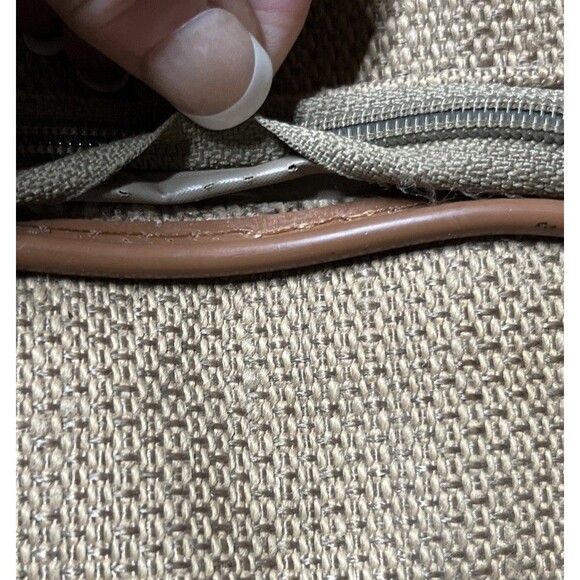 Iconic Pierre Cardin Travel Gym Bag 4 zip Suitcase Brown Tweed Luggage Tag - Picture 10 of 10